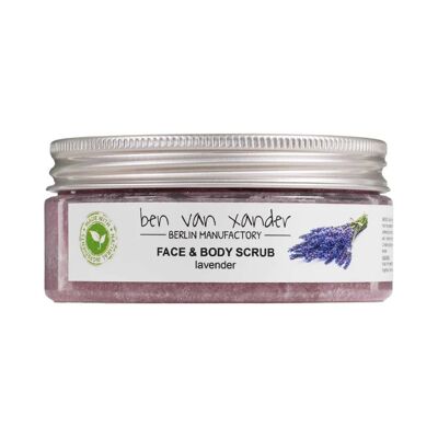 Face & Body Sugar Scrub Lavender
