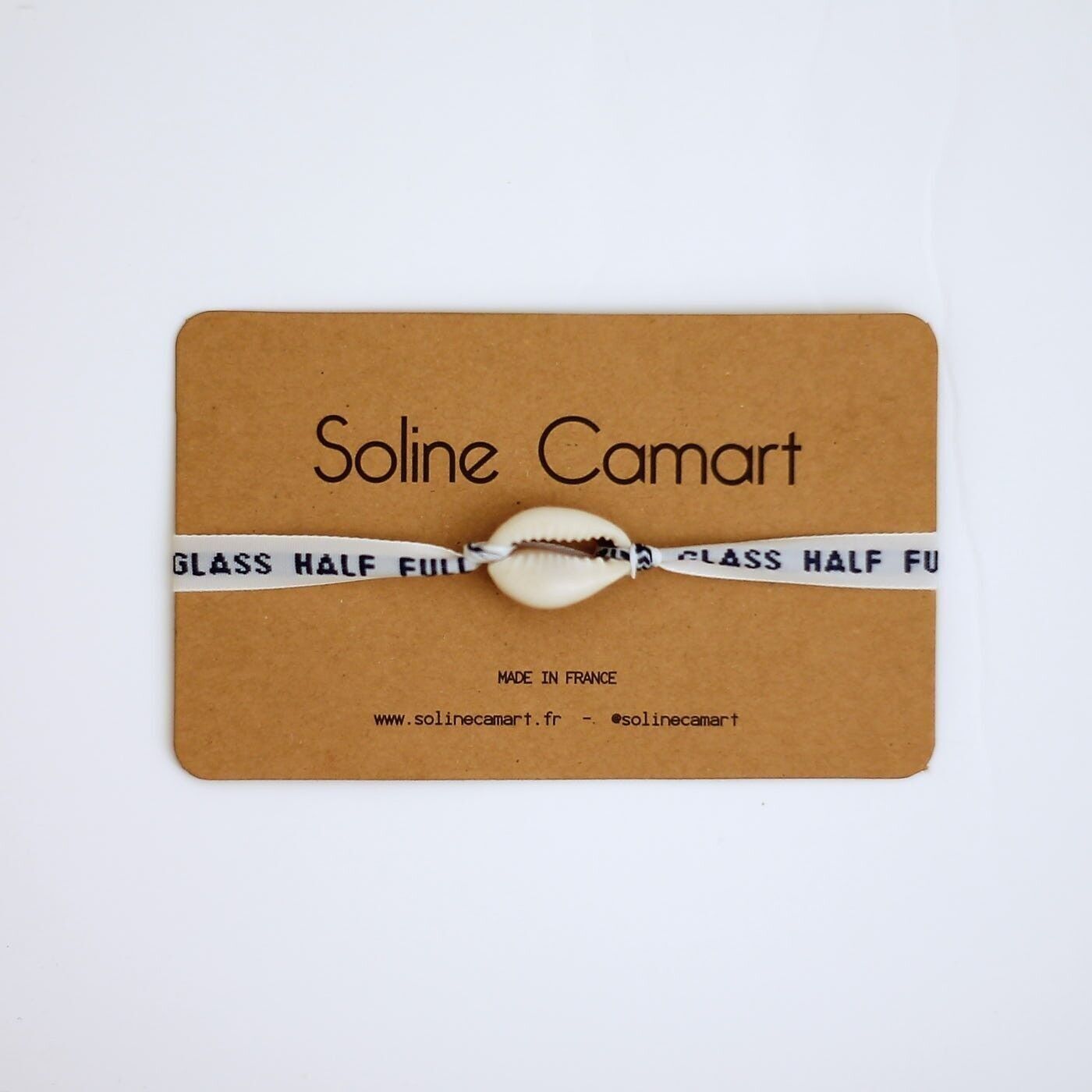 BICCHIERE MEZZO PIENO - Conchiglia