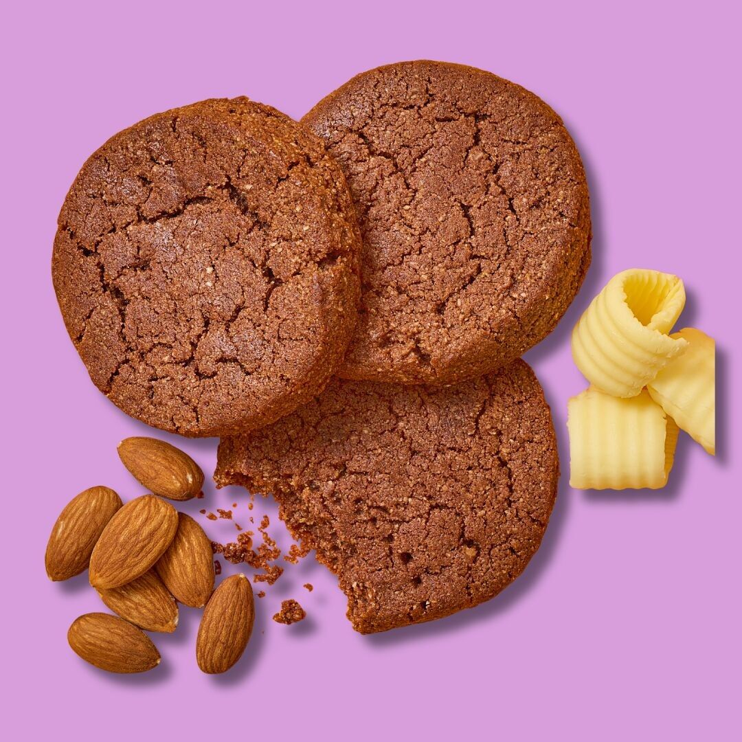 KETO COOKIES - CHOC 1.5g NET CARBS - 12 x 30g COOKIES