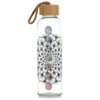 Bouteille 500ml Bouchon Bambou Sept Chakras 5