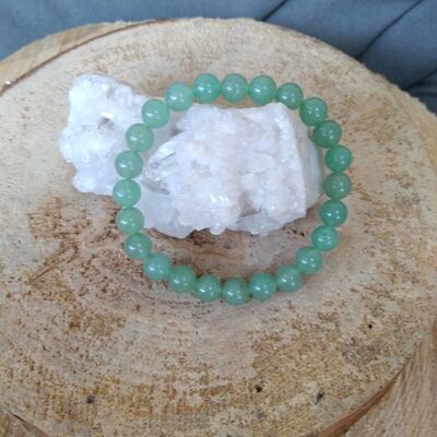 Pulsera de aventurina verde