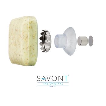 Porte-savon Vario - 100% pureté | Le savon n'a aucun contact avec l'aimant 1
