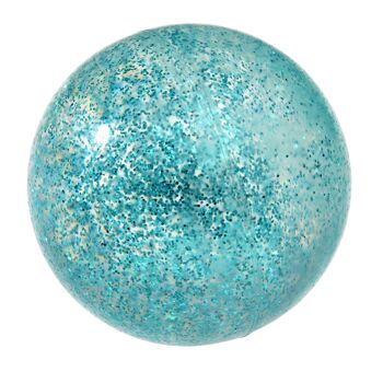 Balle rebondissante scintillante - Hibou bleu 3