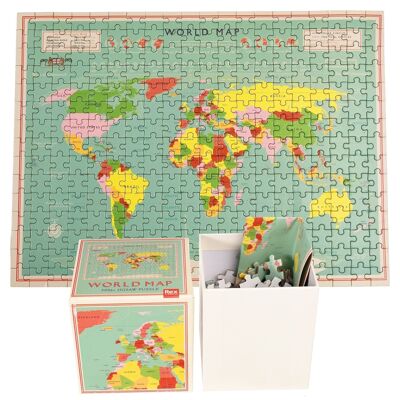 Puzzle (300 pièces) - Carte du monde