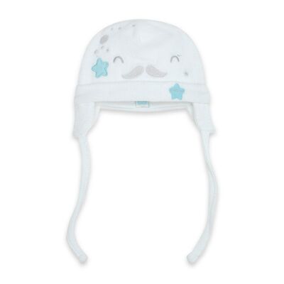 Gorro Tundosado Carita Niño Blanco Luna Llena  - 11310087