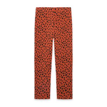 Legging en peluche imprimé orange Wild Soul pour fille - 11310450 2