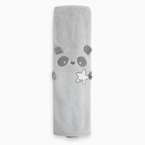 Manta pelo panda unisex gris cozy friends - 11290114