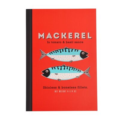 A5 lined notebook - Fish