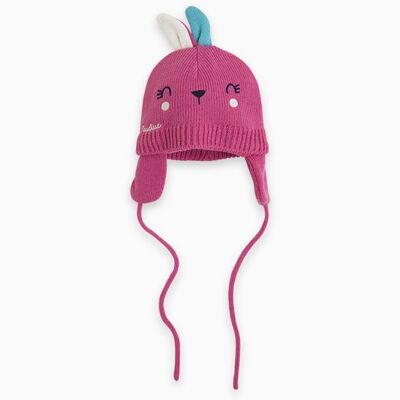 Gorro tricot conejita niña rosa chic bunny - 11290014