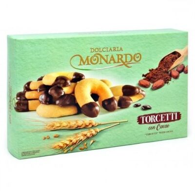 Torcetti biscuits with Monardo cocoa