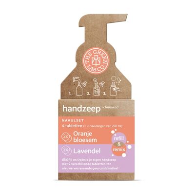 Recharge tablettes de savon pour les mains - Fleur d'Oranger & Lavande