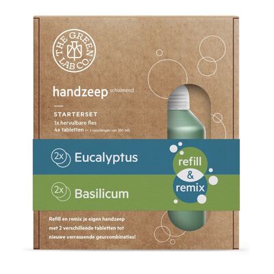 Starter Set Hand Soap Tablets - Eucalyptus & Basil