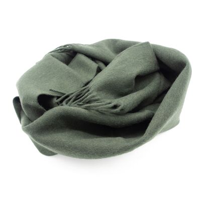 Biellese Wool Scarf - forest