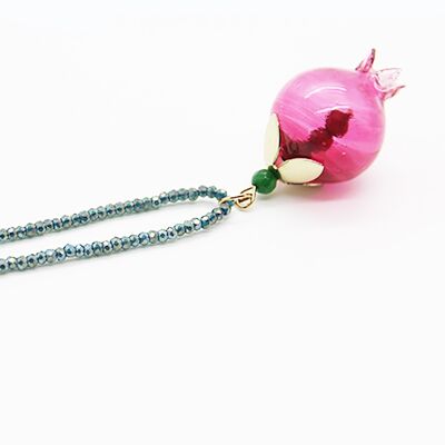 Pomegranate necklace "Anar"