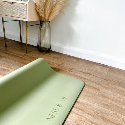 Tapis de yoga PU 4mm - avec sangle de transport gratuite