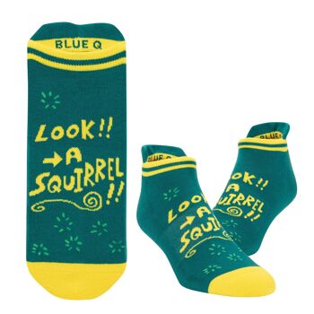 Look Squirrel Sneaker Socks S/M - nouveau !