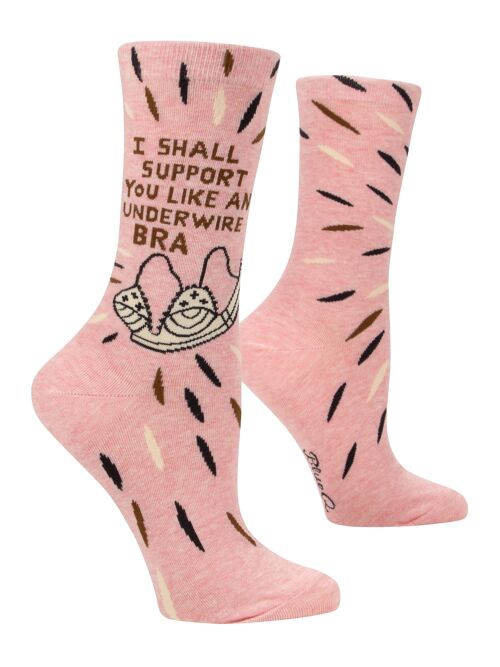 Underwire Bra Crew Socks - new!