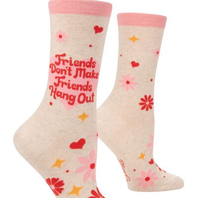 Friends Hang Out Crew Socks - new!