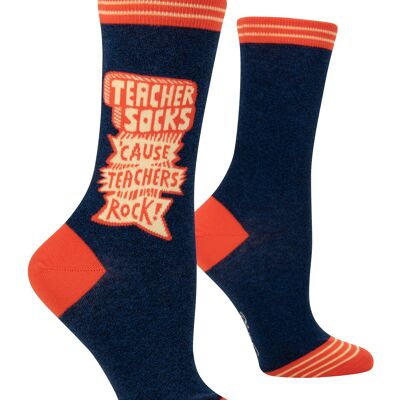 Teachers Rock Crew Socks - new!