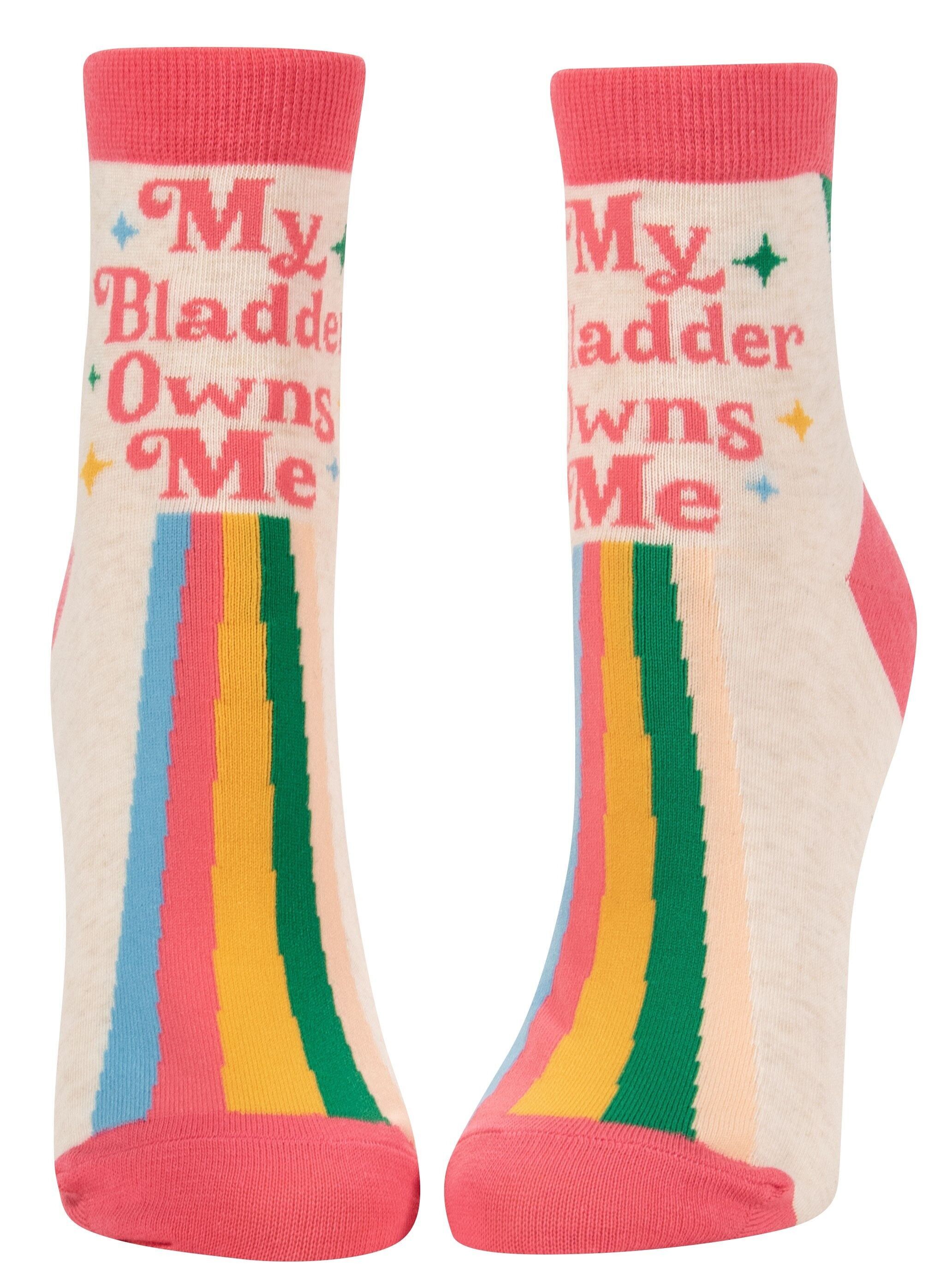 Calcetines tobilleros My Bladder Owns Me - ¡nuevos!
