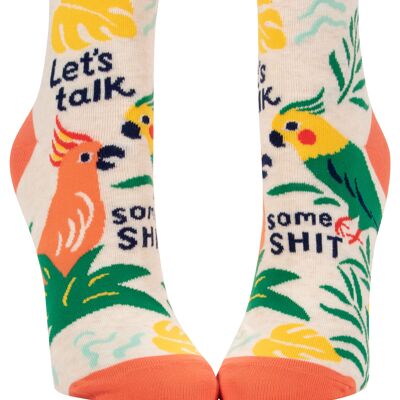 Talk Some Shit Ankle Socks - new!