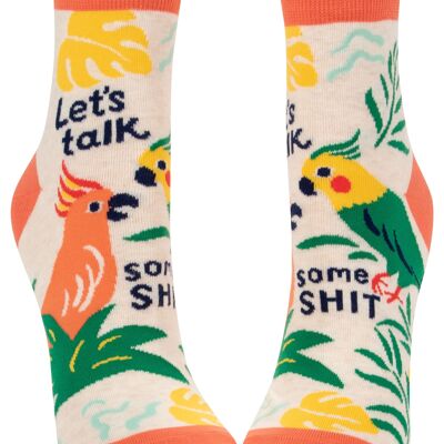 Talk Some Shit Ankle Socks - new!