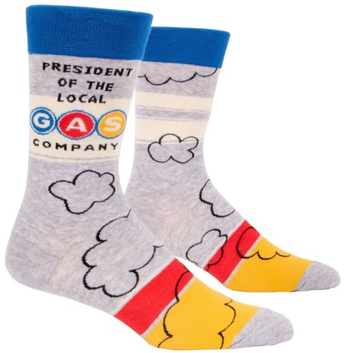 President Gas Co. Men's Socks