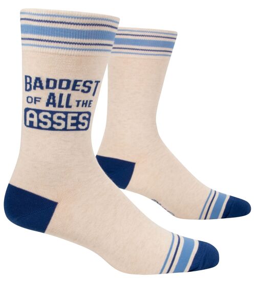 Baddest of Asses Men's Socks - new!