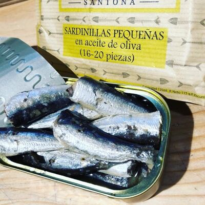 Sardines in Olive Oil (16/20 pieces) 115g