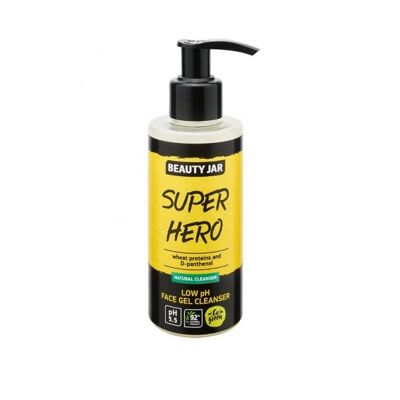SUPER HERO Gel lavante con bajo nivel de pH, 150ml
