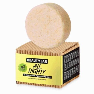 ALL RIGHTY Shampoo bar for normal hair, 60gr