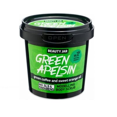 GREEN APELSIN Modellierendes Körperpeeling, 200gr