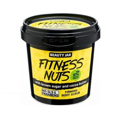 FITNESS NUTS Firming body scrub, 200gr