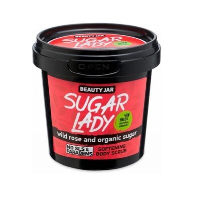 SUGAR LADY Softening body scrub, 180gr