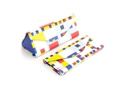 Foldable spectacle case, Mondrian , Boogie Woogie