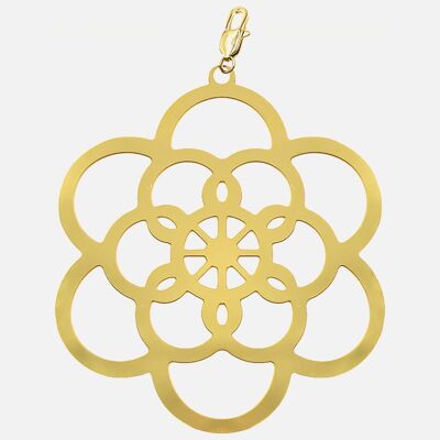 Pendentifs - Pendentif Acier Inoxydable Fleur - 15426