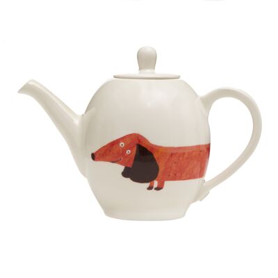 Dachshund teapot