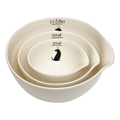 Labrador bowl set