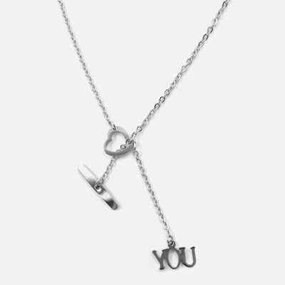 Colliers - Collier Acier Inoxydable Love You - 3988