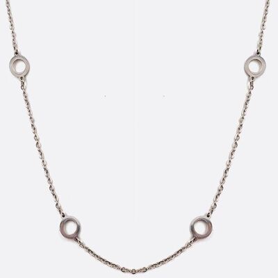 Colliers - Collier Acier Inoxydable Multiples Cercles - 3989