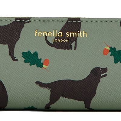 Toiletry bag Labrador Friends made of vegan leather