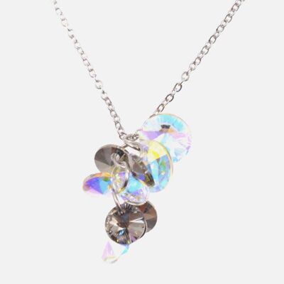 Colliers - Collier Acier Inoxydable Multiples Strass B - 4134
