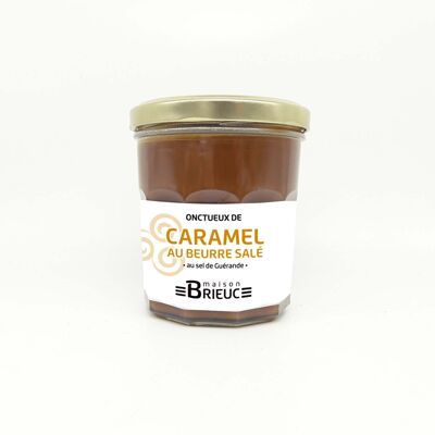 Caramello cremoso con burro salato e sale di Guérande - 210g