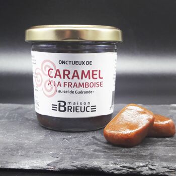 Onctueux de Caramel à la framboise - 140g