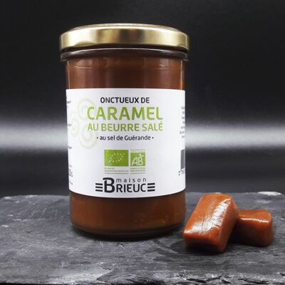 Onctueux de Caramel BIO au beurre salé au sel de Guérande - 220g