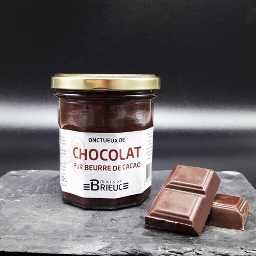 Onctueux de Chocolat noir pur beurre de cacao - 220g