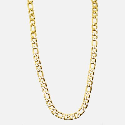 Colliers - Collier Acier Inoxydable Chaine Multiples Perles 42 Cm - 16851