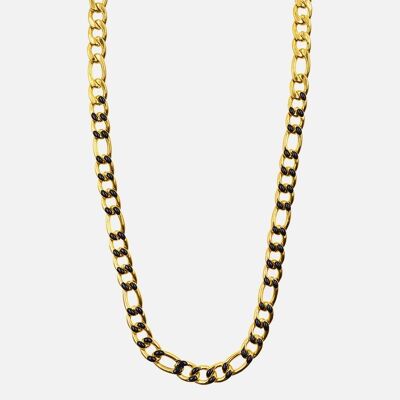 Colliers - Collier Acier Inoxydable Chaine Multiples Perles 42 Cm - 16850
