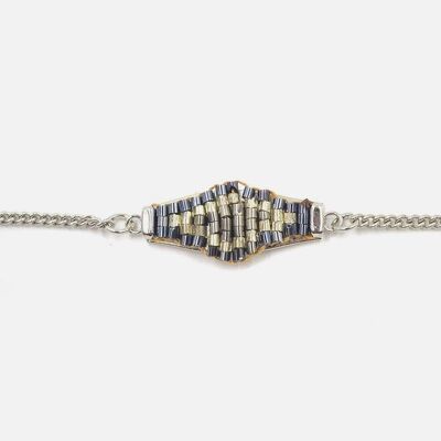 Bracelets - Bracelet Chaine Perles Forme Losange - 3160