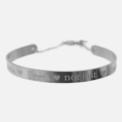 Bracelets - Bracelet Jonc Acier Inoxydable Not Just - 3431